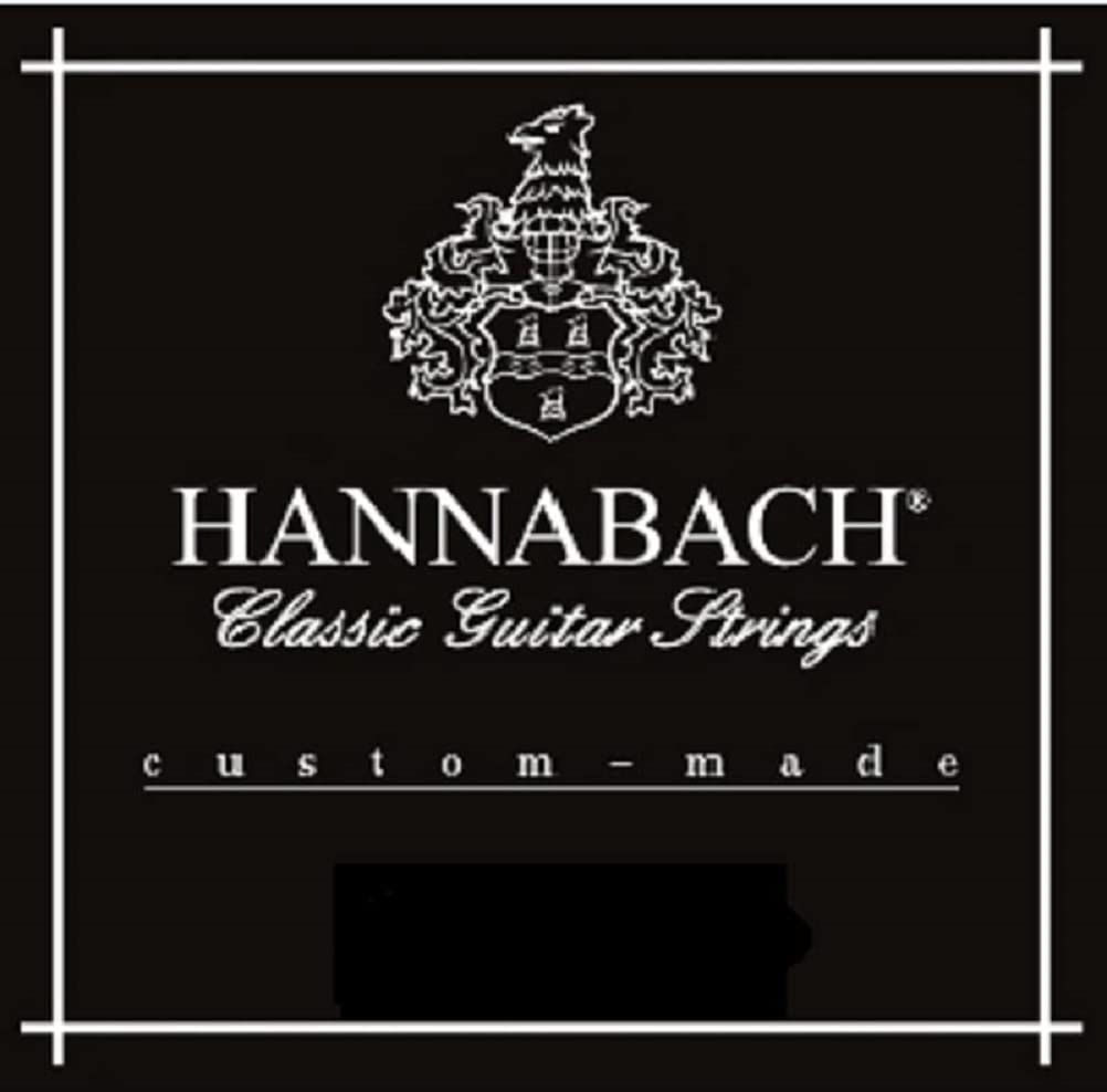 Hannabach Classical Guitar Strings Series 728 High Tension Custom Made G3 Carbon - Set with G3 Carbon - 728HTG3C