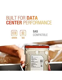 Seagate Enterprise Capacity 3.5 HDD  ST6000NM0034   6TB 7.2K RPM SAS 12Gb s 128MB Cache 3.5'   512n   Enterprise Hard Disk Drive for Hyperscale Applications (Renewed)