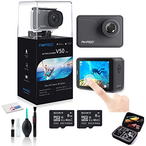 AKASO V50 Pro 4K Action Camera Bundle with Touch Tanzania Ubuy