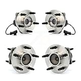 Front Rear Wheel Bearing & Hub Assembly Kit For