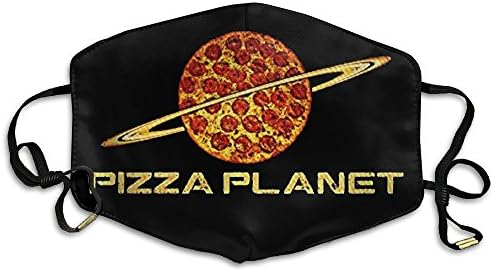 PIZZ PLANET New Style Polyester Adjustable Anti Dust Face Mouth Mask (One Size 18cm11cm)