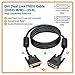 Tripp Lite DVI Dual Link Cable, Digital TMDS Monitor Cable (DVI-D M/M) 25-ft.(P560-025) White