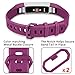 RedTaro Bands Compatible with Fitbit Alta HR/Alta-Pack of 3(Purple,Teal,Hot Pink) Small,Adjustable Replacement Accessory Bands/Straps for Fitbit Alta HR/Alta for Women/Men(no Fitbit Fitness Tracker)