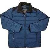 Weatherproof Men’s Puffer Jacket (Blue, M)