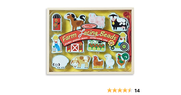 melissa and doug lace and trace farm