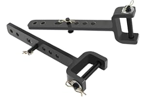 HQPARRTS 2PCS Tractor 3 Point Stabilizer Replacement Part 19573022000 (with new Clevis pins) Compatible With Mahindra Tractor (Paint finish)