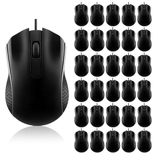 Bonuci 30-Pack Wired Computer Mouse