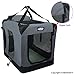 EliteField 3-Door Folding Soft Dog Crate with Carrying Bag and Fleece Bed (2 Year Warranty), Indoor & Outdoor Pet Home (36