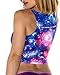 iHeartRaves Rave In Peace Alien Crop Top (Small/Medium, Pink)