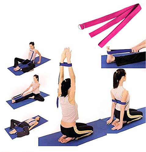 Natuworld 6-Foot Yoga Straps - Durable Non-stretch Cotton Twill with Metal D-rings Buckle Yoga Accessories for Pilates Stretch, Exercises, Aerobics to Extend Reach, Grasp Limbs - Thumbnail 3