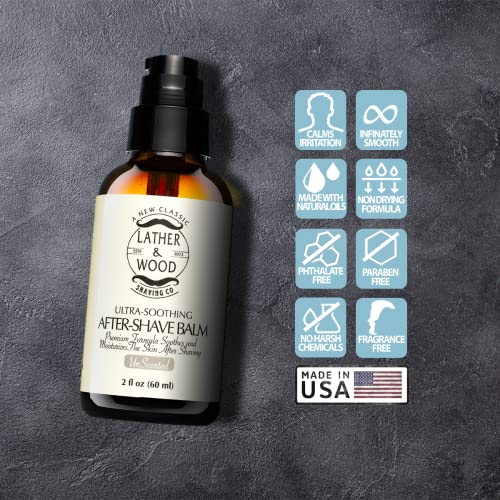 Best After-Shave Balm, Unscented, Premium Aftershave Lotion