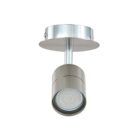 Luz De Techo Del Proyector Del Techo Giratorio Redonda 1xGU10 La ...