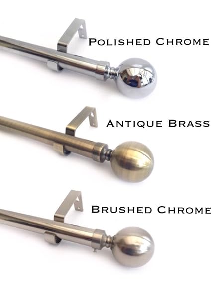 Your Home Online 28mm Extendable Complete Eyelet Metal Curtain