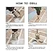 Diamond Drill Bits, Genround 15 PCS Hollow Core Drill Bit Set for Ceramic, Glass, Porcelain Tile Diamond Hole Saw Tile Set Glass Drill Bit, 1/4 to 2 Inch