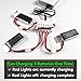 Wwman 2pcs 3.7V 350mah Batteries and 1to3 Battery Charger for UDI U818A WiFi FPV U845 WiFi FPV Rc Quadcopter Drone Spare Parts