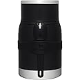 Stanley Adventure To-Go Food Jar and Spork 24 oz | Vacuum Insulated Thermos Food Container | Wide Mouth Screw On Lid | Packable for Travel | Stainless Steel with Leakproof Lid | BPA-Free | Black Glow