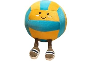 Kecung Cute Volleyball Pillow, Doll,Soft Sports Pillow, Fun Plush Volleyball, Gift, Room Decoration