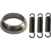 C CLINK MID Pipe Gasket Exhaust Muffler HiSun UTV 400 500 700 800 Massimo with Spring
