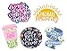 bloom daily planners Vinyl Sticker Set - 5 Colorful, Hand-Drawn Decals for Laptops, Water Bottles & More! (~3.5