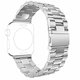 Apple Watch Band, PUGO TOP 42mm Stainless Steel Metal Replacement Classic Band for Apple Watch Series 2 Series 1
