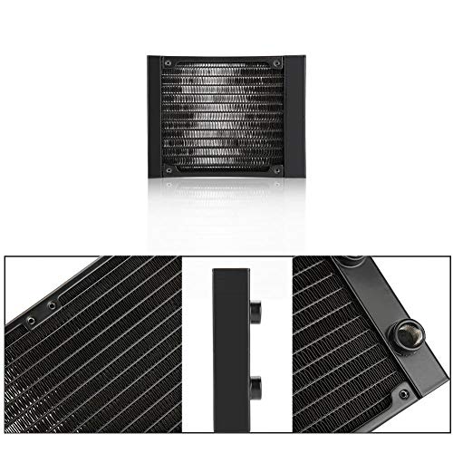 Mugast-SR-LFG14-Intercambiador-de-Calor-Radiador-para-PC-con-12-Tubos-Refrigerador-por-Agua-Computadora-Separador-de-Agua-para-PC-120mm