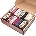 Luxina 8 Pairs Warm Thick Wool Knitting Socks for Women Christmas Deer Patterned