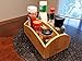 SplashSoup Bamboo Caddy, Home Accessory, Bathroom Counter and Kitchen Cabinet Organizer and Storage Holder
