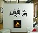 Outdoor Tree Scene Picture Art Decal Sticker for Home Wall Decoration Live in The Outdoors Deer Buck Graphic Designs – Vinyl Wall Decal - Size : 8in(Tall) X 16in(Wide)