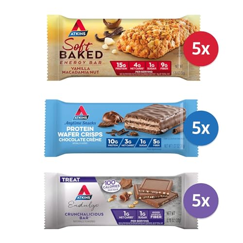 ATKINS LIFESTYLE VARIETY PACK (15 COUNT)