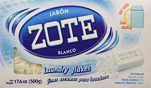 Jabon Zote Blanco Finas Escamas Para Lavadora (Laundry Flakes for Washiing Machines), 17.6 Oz., (Pack of 1) by La Corona