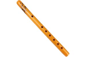 Traditional 6 Hole Bamboo Flute Clarinet Student Musical Instrument Wood Color,Flute Instrument