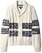 Nautica Boys' Shawl Collar 'Portmaster' Striped Cardigan Sweater