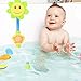 Sakiyr Sunflower Baby Bath Toys Spray Bathing Tub Fountain Toys for Kid Hand Shower Bath Toy