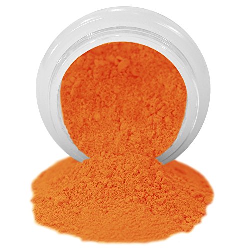 ColorPops by First Impressions Molds Matte Orange Shades Edible Powder Food Coloring for Cake Decorating, Baking, Chocolate, Candy, Cookies 10 gr/by volume single jar Manufactured in the USA (Matte Orange 24, 10g/vol)