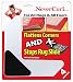 Grips The Rug with Nevercurl Includes 4"V" Shape Corners with EVA Foam Tip for Easy Rug Lifting - Patented - Instantly Flattens Rug Corners and Stops Rug Slipping - Gripper uses Renewable Sticky Gel primary