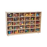 Wood Designs Kids Play Toy Book Plywood Organizer