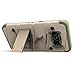 ZIZO Bolt Series Samsung Galaxy S8 Plus Case Military Grade Drop Tested with Tempered Glass Screen Protector Holster TAN CAMO Green