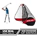 Rukket 10x7ft Pop Up Golf Net | Orginal Rukknet | Practice Driving Indoor and Outdoor | Backyard Swing Training Aids