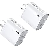 USB C Charger Block, 40W Dual Port Plug Wall Charger Type C Fast Charging for iPhone 16/15 and More Series, Galaxy, Pixel, Compatible with MagSafe