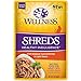 Wellness Healthly Indulgence Shreds Adult Wet Cat Food, Natural, Protein-Rich, Grain Free, 3 Ounce Pouch, 24 Pack, (Tuna & Shrimp)