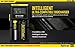 Combo: Nitecore Digi Charger D2 w/2x IMR 7A 18350 Batteries +Car & Wall Adaptors +Free Eco-Sensa Battery Case