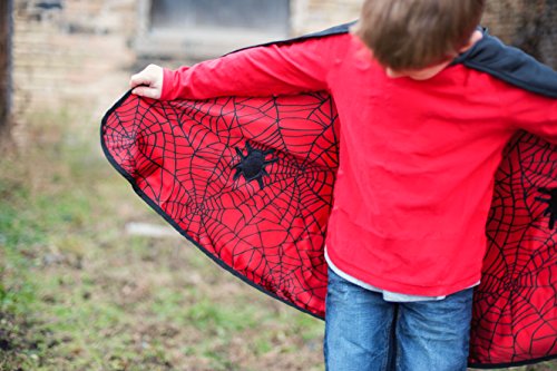 Great Pretenders Reversible Spider/Bat Cape (Small)
