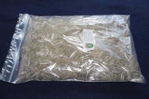 HealthViaNature Empty Clear Vegetarian Capsule Size 000 (Largest), 1000/bag Made By USA by HealthViaNature