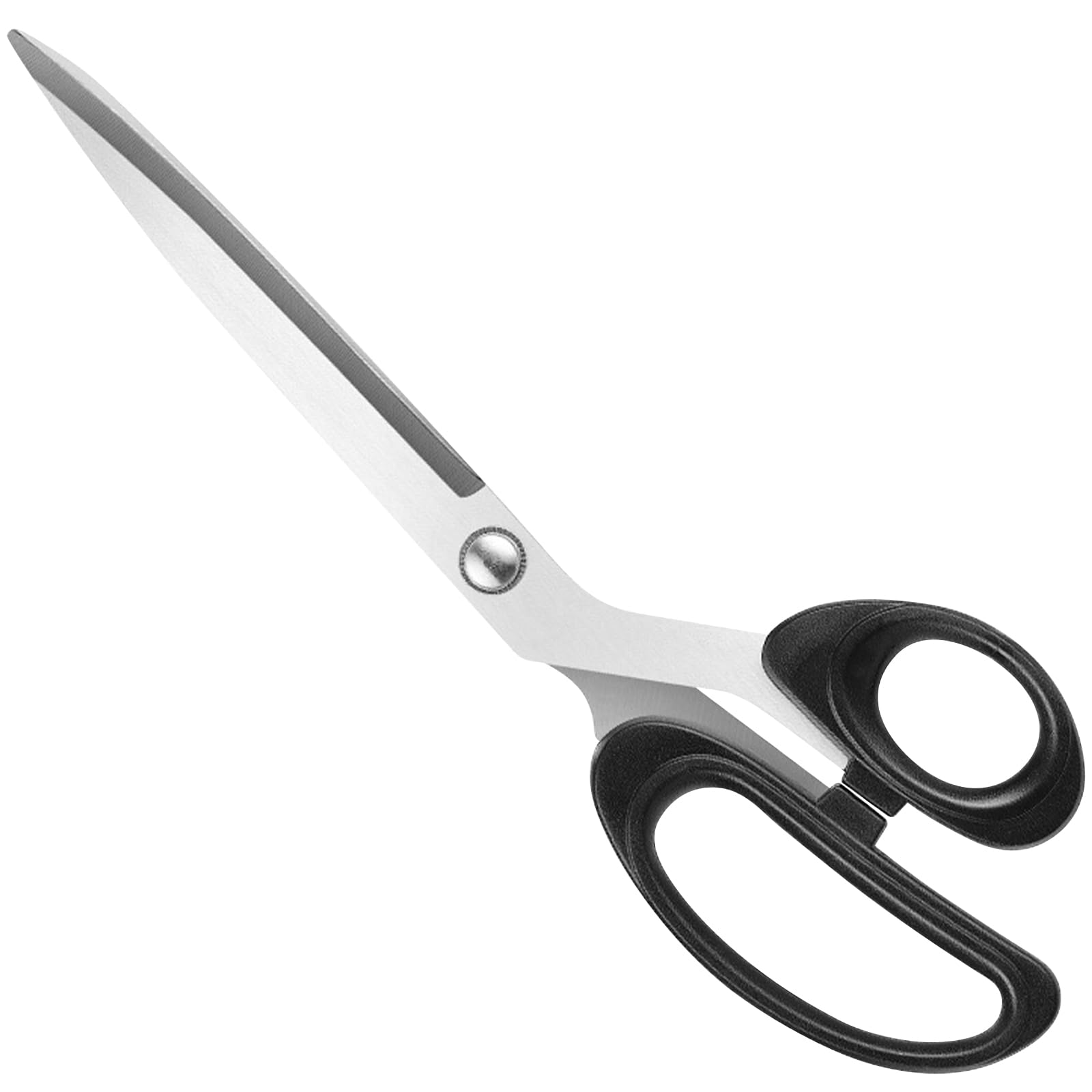 Photo 1 of 10-Inch All-Purpose Sharp Fabric Scissors - Heavy-Duty Stainless Steel Professional Shears for Cutting Clothes, Leather - Ideal for Tailor, Home, Office Use.