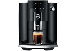 Jura E4 Automatic Coffee Machine (Piano Black)