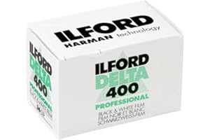 Ilford 1748192 Delta Pro 400 Fast Fine Grain Black and White Film, ISO 400, 35mm, 36 Exposures