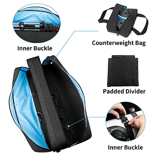 samdew Telescope Case, Doublelayer Telescope Bag for Astronomical