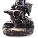 ZINGYOU Mountain Stream Backflow Incense Burner, Handcrafted Resin Incense Cone Burner, Aromatherapy Furnace for Home Decor