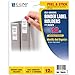 C-Line Self-Adhesive Binder Label Holders for 2