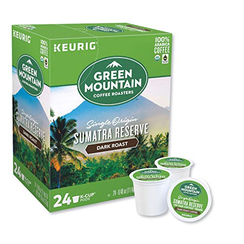 Green Mountain Coffee Roasters Sumatra Reserve, SingleServe Keurig K